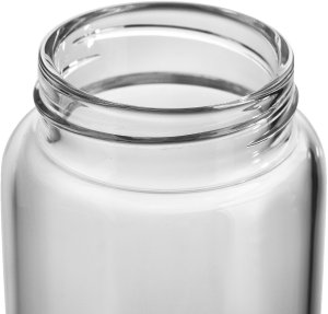 Szklana butelka na wodę 540 ml Fuori zielona 3