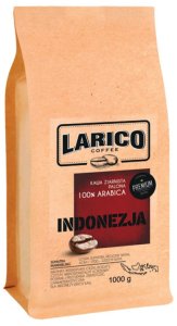 Kawa LARICO Indonezja Sumatra, ziarnista, 1000g 1