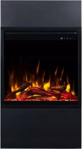 Aflamo Kominek elektryczny MILOS 3D 60 Czarny + DŹWIĘK - 3