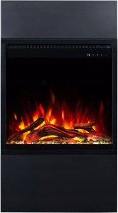 Aflamo Kominek elektryczny MILOS 3D 60 Czarny + DŹWIĘK - 5