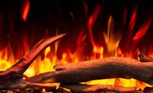 Aflamo Kominek elektryczny MILOS 3D 60 Czarny + DŹWIĘK - 8