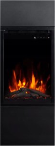 Aflamo Kominek elektryczny MILOS 3D 40 Czarny + DŹWIĘK - 4