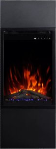 Aflamo Kominek elektryczny MILOS 3D 40 Czarny + DŹWIĘK - 5