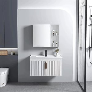 Zestaw mebli łazienkowych z Umywalką Astor 60cm Biały 1