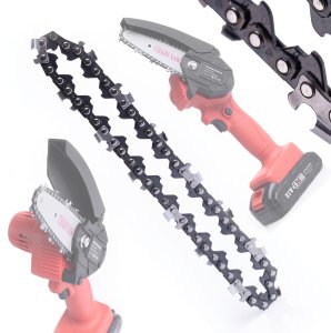 Łańcuch do Pilarki Akumulatorowej 4" Piła Łańcuchowa Techrebal P06 1