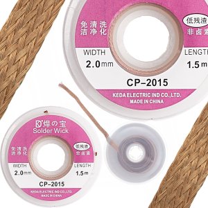 Zestaw do Lutowania Topnik RMA-223 2x Cyna do Lutowania 2x Plecionka 6