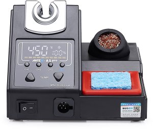 Techrebal Stacja Lutownicza Lutownica Precyzyjna Aifen A5 Pro 120W 9 Grotów C245 C210 C115 Podstawka Czyścik 2