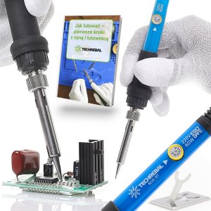 Precyzyjna Lutownica Blue Jet 60W Mata Serwisowa 45x30cm ESD Cyna Kalafonia 2