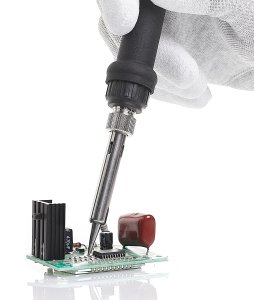 Precyzyjna Lutownica Blue Jet 60W Mata Serwisowa 45x30cm ESD Cyna Kalafonia 5