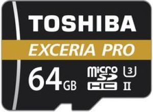 Karta Toshiba Exceria Pro MicroSDHC 64 GB Class 10 UHS-II/U3  (THN-M501G0640E7) 1