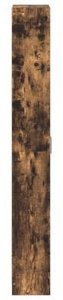 vidaXL Szafa Dymiony Dąb 55x25x189 cm Materiał Drewnopochodny 8