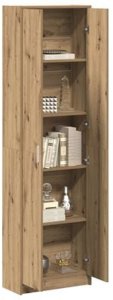 vidaXL Dąb Rzemieślniczy 55x25x189 cm Drewno Inżynieryjne 5