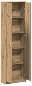 vidaXL Dąb Rzemieślniczy 55x25x189 cm Drewno Inżynieryjne 7