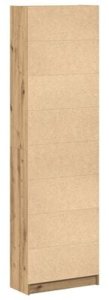 vidaXL Dąb Rzemieślniczy 55x25x189 cm Drewno Inżynieryjne 10