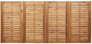 vidaXL 5-elementowy zestaw do jadalni w ogrodzie z litego drewna akacjowego, Stół do jadalni na świeżo 180x90x75 cm z litego drewna akacjowego 8