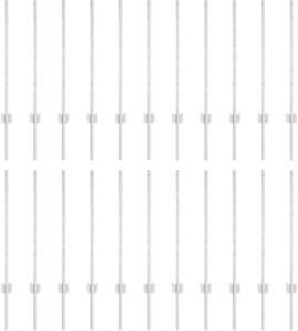 vidaXL Słupki ogrodzeniowe 22 szt. U-Channel srebrny 120 cm Stal 2