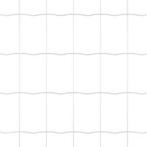 vidaXL Euro Płot z 10 Słupkami Srebrny 1,6x10 m Stal 8