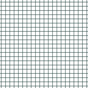 vidaXL Ogrodzenie z drutu spawanego  z 5 słupkami U Zielone 0.8x10 m Stal 7