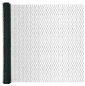 vidaXL Zestaw ogrodzenia heksagonalnego Zestaw 2 sztuk Zielony 7