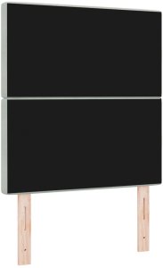 vidaXL Wezgłowie Pikowane z Kryształowymi Guzikami Jasnoszare 80 cm Welur, Wezgłowie Pikowane z Kryształowymi Guzikami Jasnoszare 160 cm Welur 6