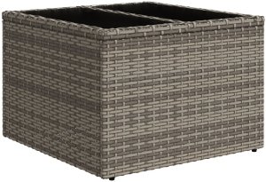 vidaXL 7-częściowy zestaw sof ogrodowych z poduszkami czarny rattan sztuczny, vidaXL 2-osobowa sofa ogrodowa z poduszkami szary rattan sztuczny 8