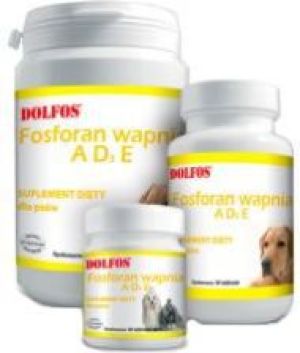 Dolfos (Dolvit) Canis Ad3e + Fosforan Wapnia 800g Tabletki 1