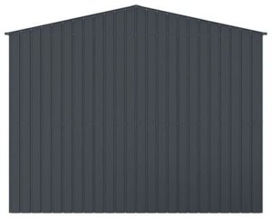 vidaXL Woliera dla ptaków z przedłużeniem Anthracite 310x838x247 cm Stal 8