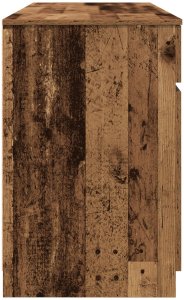 vidaXL Biurko Stare Drewno 140x49x76 cm 8