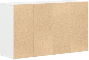 vidaXL Biały kredens Biały Drewno 120 x 36 x 69 cm Przechowywanie 7