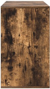 vidaXL Szafka Przydymiony Dąb 120x41x75 cm Drewno inżynieryjne 7