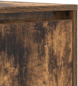 vidaXL Szafka Przydymiony Dąb 120x41x75 cm Drewno inżynieryjne 9