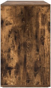 vidaXL Wędzony bufet dębowy Wędzony dąb Drewno 135 x 41 x 75 cm 7