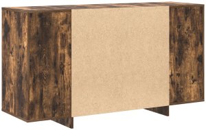 vidaXL Wędzony bufet dębowy Wędzony dąb Drewno 135 x 41 x 75 cm 8