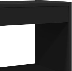 vidaXL vidaXL Regał  Czarny Drewno inżynieryjne 100 x 30 x 198 cm Regał 8