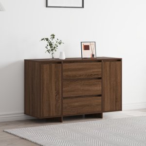 vidaXL Kredens Brązowy Dąb 120x41x75 cm Drewno inżynieryjne 1
