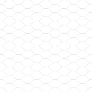 Płot hexagonalny vidaXL 1,4x100 m Stal ocynkowana, Słupki ogrodzeniowe vidaXL z hakiem 13 szt. 32 mm 160 cm Stal ocynkowana 9