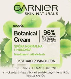 Garnier Botanical Cream Wingronowy krem nawilżający 50ml 1