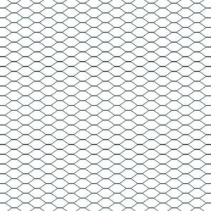 vidaXL Ogrodzenie sześciokątne Zielone 1x100 m Stal, Słupki ogrodzeniowe z kolcem 13 szt. 32 mm 120 cm Stal ocynkowana 10