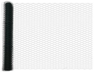 vidaXL Płot Hexagon Zielony 1,4x100 m Stal, vidaXL Słupy ogrodzeniowe z kolcem 13 szt. 32 mm 160 cm ze stali ocynkowanej 7