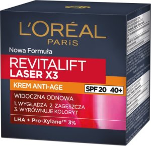 L’Oreal Paris Krem przeciwzmarszczkowy Revitalift Laser X3 SPF20 na dzień 50ml 1