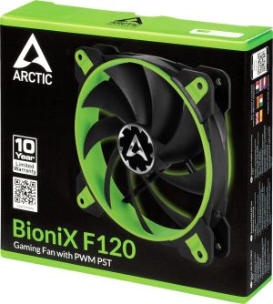 Wentylator Arctic BioniX F120 Green (ACFAN00083A) 5