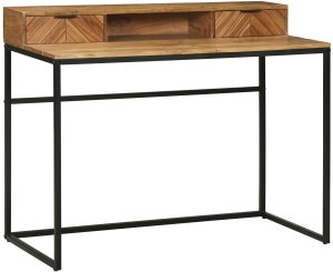 vidaXL Biurko  110x50x87 cm z litego drewna akacjowego 1