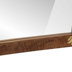 vidaXL lustro łazienkowe  50x70x3 cm z litego drewna mango 7