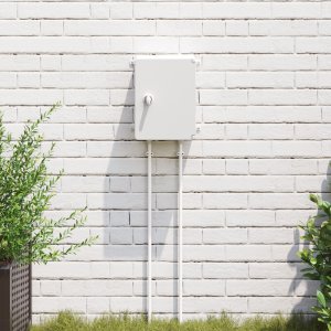 vidaXL Skrzynka kontrolna  IP65 Wodoodporna Szara 21x13x28 cm z plastiku ABS 1
