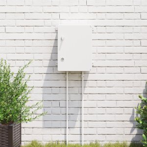 vidaXL Szafa Sterownicza IP65 Wodoodporna Szara 30x19,5x40 cm z Tworzywa ABS 3