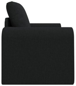 vidaXL Sofa łóżko 2 w 1 Czarna 98x71x83 cm Tkanina 8