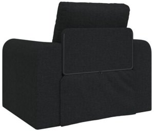 vidaXL Sofa łóżko 2 w 1 Czarna 98x71x83 cm Tkanina 9