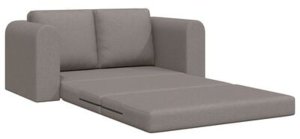 vidaXL Sofa łóżko  2-w-1 Taupe 148x71x83 cm Tkanina 6