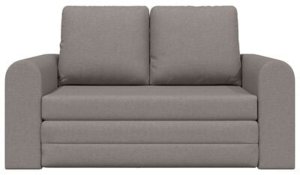 vidaXL Sofa łóżko  2-w-1 Taupe 148x71x83 cm Tkanina 7