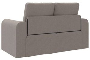 vidaXL Sofa łóżko  2-w-1 Taupe 148x71x83 cm Tkanina 9